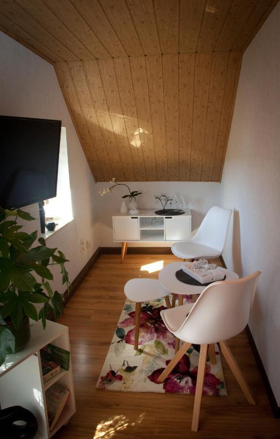 Gaestezimmer Im Gruenen Haus Apartment Thum ภายนอก รูปภาพ